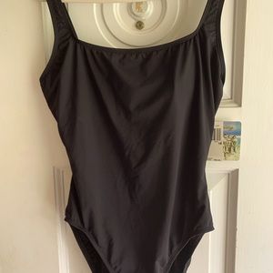 Anne Cole Collection Black One Piece Swimsuit